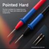 1000V 20A Extra sharp Silicone Universal Multimeter Test Leads Replaceable Multimeter Probe Test Wire Probe With 4Pcs probe tips