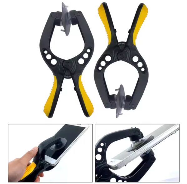Suction Cup Open Tool Anti Skid Mobile Phone LCD Screen Double Separation Clamp Plier Opener Opening Repair Hand Tools