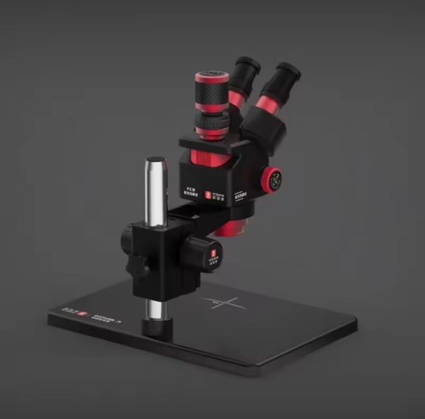 YCS NEW 6558S Trinocular Microscope with Large Working 6.5-58 Zoom