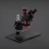 YCS NEW 6558S Trinocular Microscope with Large Working 6.5-58 Zoom