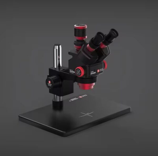 YCS NEW 6558S Trinocular Microscope with Large Working 6.5-58 Zoom