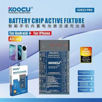 KOOCU S2023 Mobile phone repair battery charging activation board Battary Booster