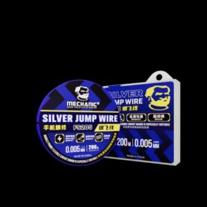 MECHANIC FX205 0.005mm Extra-fine Silver Jump Wire for Motherboard Screw Hole Broken Wire Flex Cable Repair