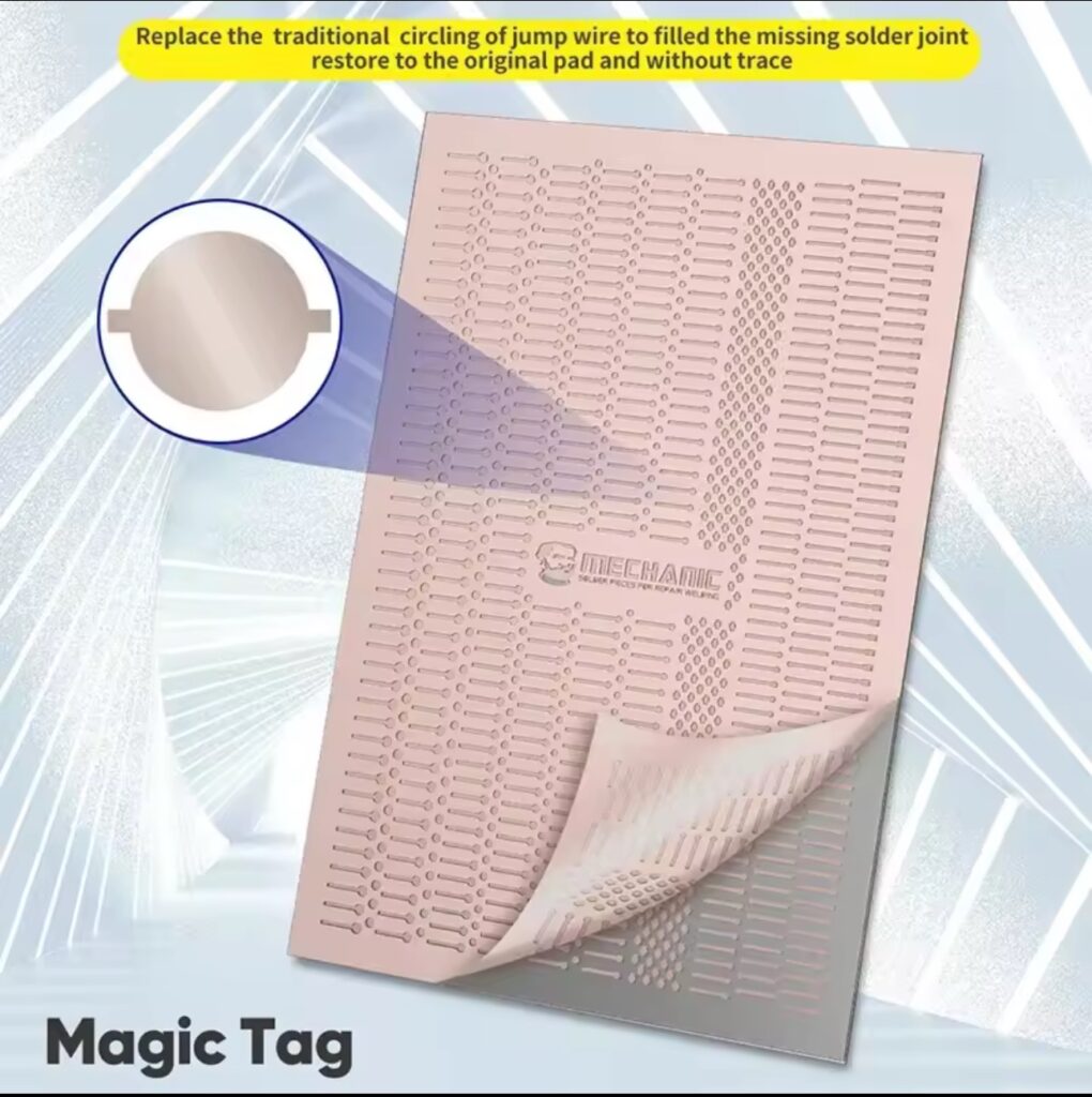MECHANIC Non-trace Solder Joint Repair Magic Tag Rework Pad 2780 Spot ...