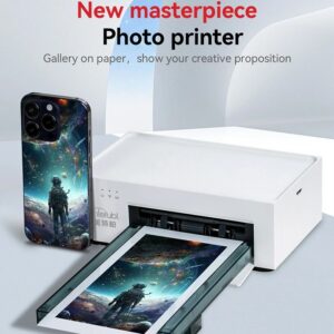 MIETUBL MINI Portable Smartphone Photo Printer Instant Color Film Printer for Mobile