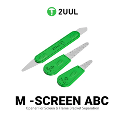 2UUL DA89 M-SCREEN ABC Opener For Screen Frame Bracket Separation Stainless Steel Ultra-thin LCD Screen Disassembly Repair Tool