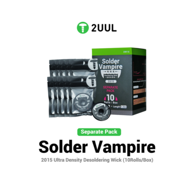 2UUL DW16 Solder Vampire 2015 Ultra Density Desoldering Wick for Mobile Phone BGA PCB Motherboard Solder Repair Tools