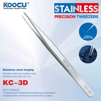 Koocu KC-3D Stainless Steel Tweezer