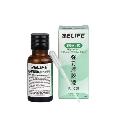 RELIFE RL-039 BGA IC GLUE REMOVER LIQUID 20ML