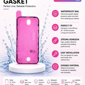 iPhone 12/12 Pro Front Waterproof Adhesive Gasket Sticker