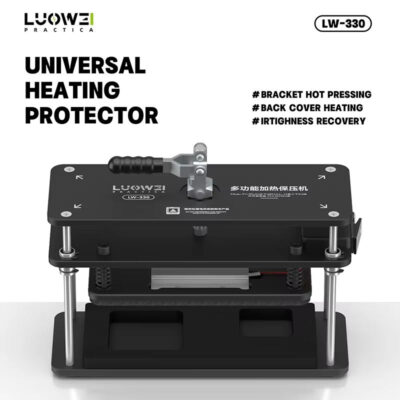 LUOWEI LW-330 Universal Heating Protector Mold for Mobile Phone Bracket Hot Pressure Clamp Back Cover Fixture