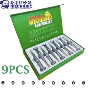 Mechanic Corn Series 9Pcs  high hardness precision screwdriver set for Laptop Tablet IPhone Android disassembly repair tools