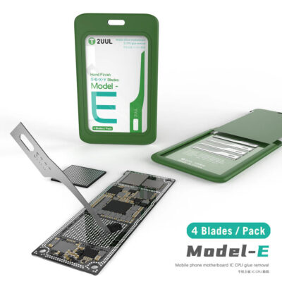 2UUL Model E Hand Finish Blade Without Handle 4 Blades Pack