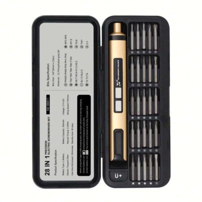Silent and Long-lasting Charging Electric Screwdriver Set With Small Electric Screwdriver Tools