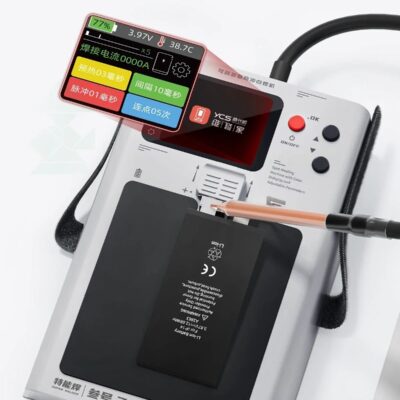 YCS No3 Portable Dual Pulse Battery Spot Welder Machine Adjustable Parameters LCD Display Battery Welding Tool