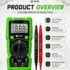 2UUL MT30 Smart Auto-Reset Smart Digital Multimeter with clear LCD Display Mobile Phones Repair Tools