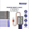 Mastergo 816P Power Supply Boot Cable for iPhone & Android Phones