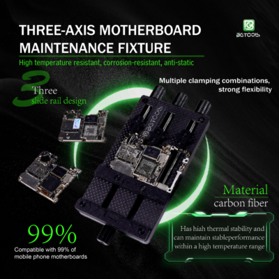 BG TOOLS three-force bearing motherboard fixtures with high strength carbon fiber board