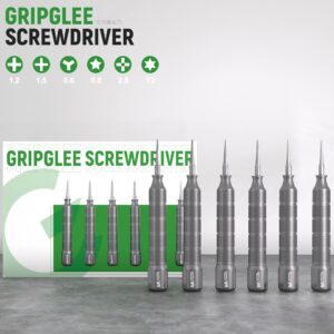 BG TOOLS Professional Magnetic Screwdriver Set with Comfort Grip Handle