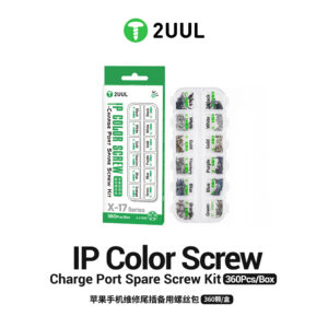 2UUL SC13 IP Color Screw Charge Port Spare Screw Kit 360pcs Box